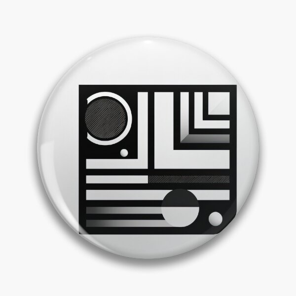 Item preview, minimalist futuristic geometric composition designed and sold by SunkenCost.