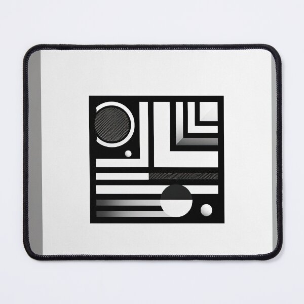 Item preview, minimalist futuristic geometric composition designed and sold by SunkenCost.