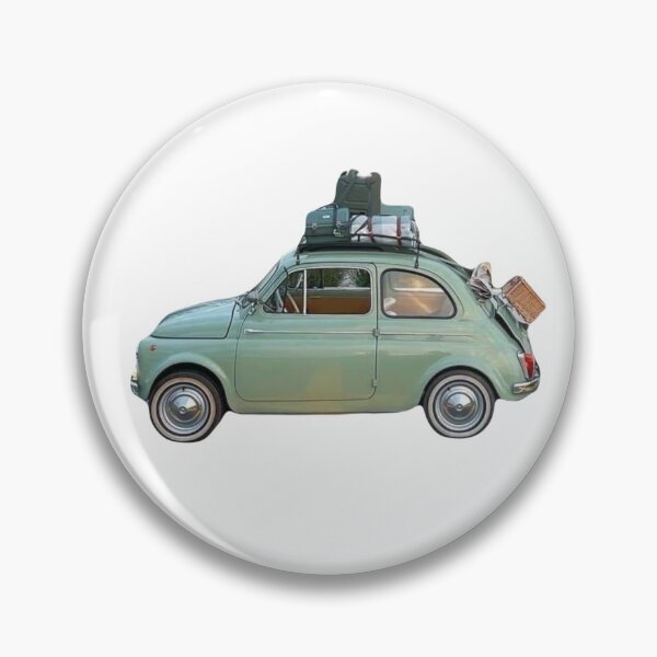 Item preview, Fiat 500 retro designed and sold by Zaziart.