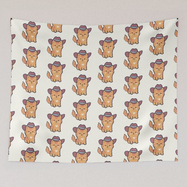 Item preview, Cute Cowboy cat   designed and sold by Artofmayara.