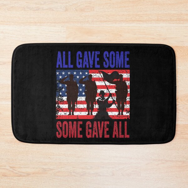 Item preview, Military Memorial Day All Gave Some Soldier USA Flag 4th of july designed and sold by BOUCHERIT amine.