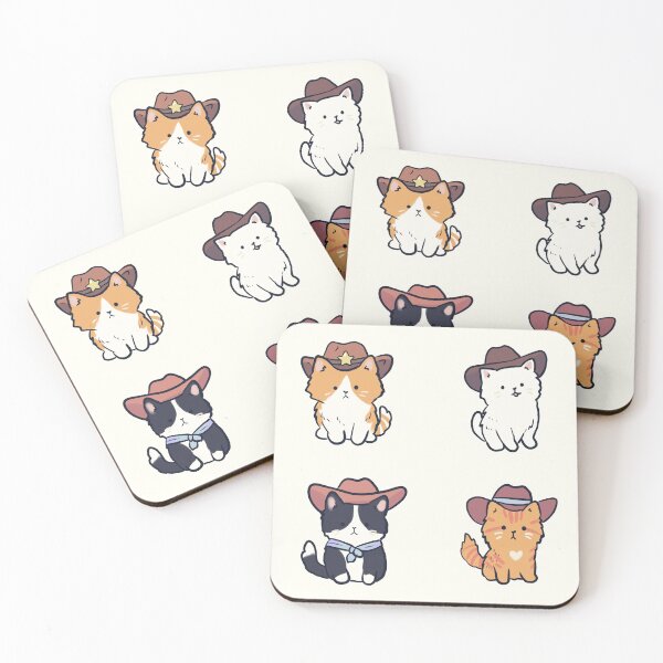 Item preview, Cute Cowboy cat pack designed and sold by Artofmayara.