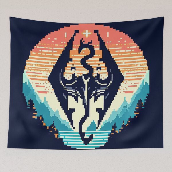 Item preview, Skyrim Sunset Artwork designed and sold by Jake-Carter0.