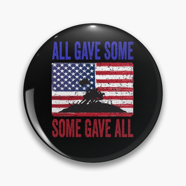 Item preview, Military Memorial Day All Gave Some Soldier USA Flag 4th of july designed and sold by BOUCHERIT amine.