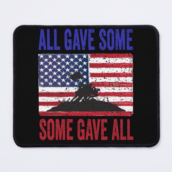 Item preview, Military Memorial Day All Gave Some Soldier USA Flag 4th of july designed and sold by BOUCHERIT amine.