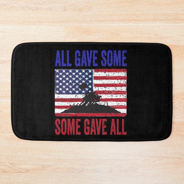 Item preview, Military Memorial Day All Gave Some Soldier USA Flag 4th of july designed and sold by BOUCHERIT amine.