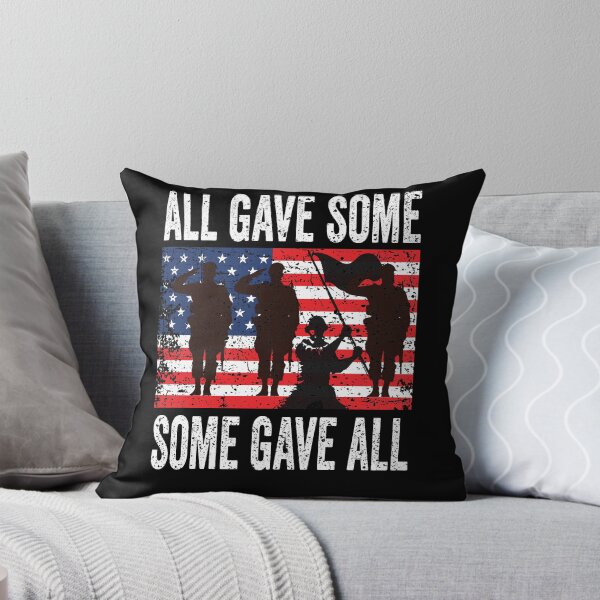 Item preview, Military Memorial Day All Gave Some Soldier USA Flag 4th of july designed and sold by BOUCHERIT amine.