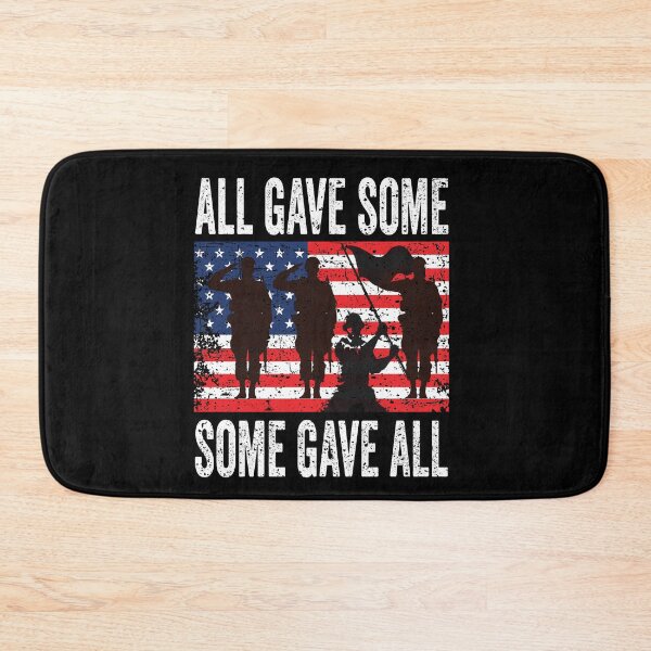 Item preview, Military Memorial Day All Gave Some Soldier USA Flag 4th of july designed and sold by BOUCHERIT amine.