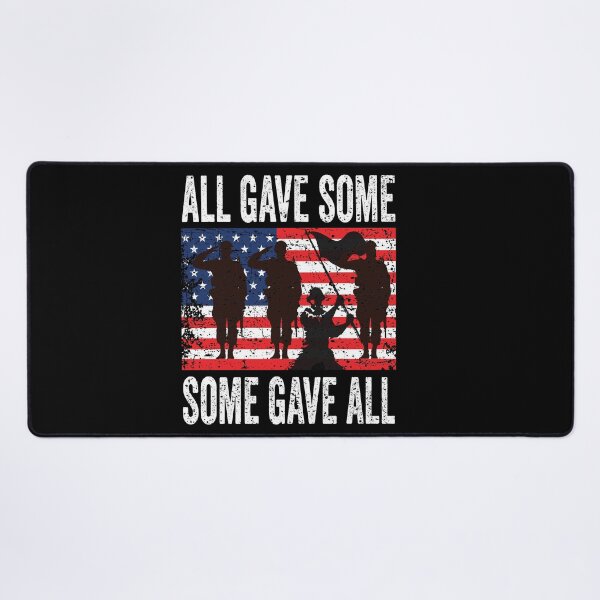 Item preview, Military Memorial Day All Gave Some Soldier USA Flag 4th of july designed and sold by BOUCHERIT amine.