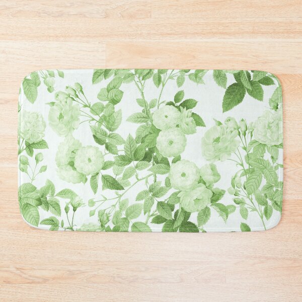Item preview, Green Roses Vintage Botanical Garden designed and sold by InovArtS.
