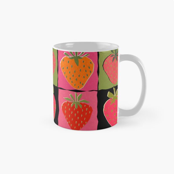 Item preview, Strawberry Collection Risograph Print designed and sold by KokoroCreations.