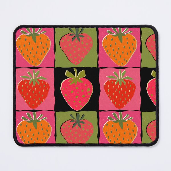 Item preview, Strawberry Collection Risograph Print designed and sold by KokoroCreations.
