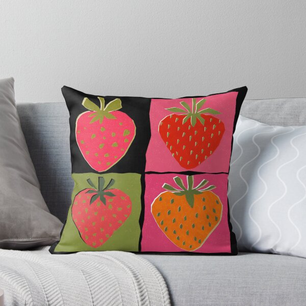 Item preview, Strawberry Collection Risograph Print designed and sold by KokoroCreations.