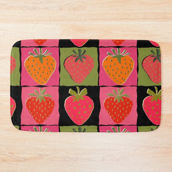 Item preview, Strawberry Collection Risograph Print designed and sold by KokoroCreations.
