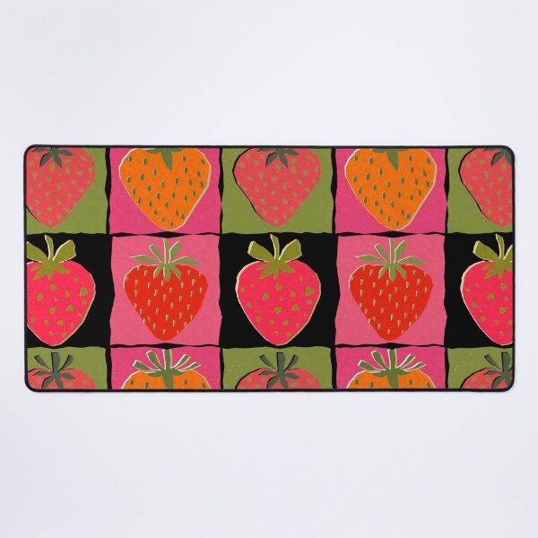 Item preview, Strawberry Collection Risograph Print designed and sold by KokoroCreations.