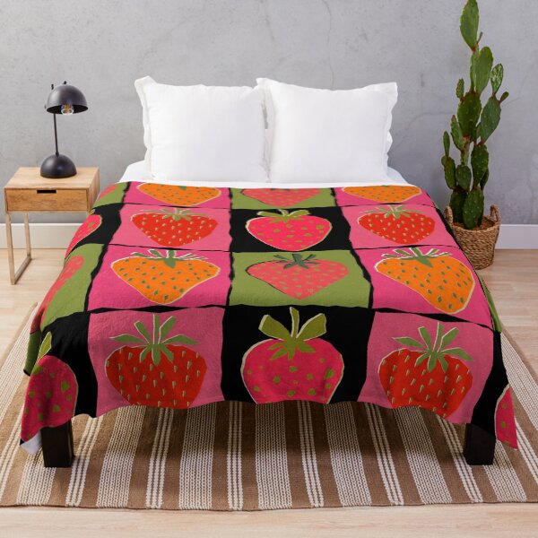 Item preview, Strawberry Collection Risograph Print designed and sold by KokoroCreations.