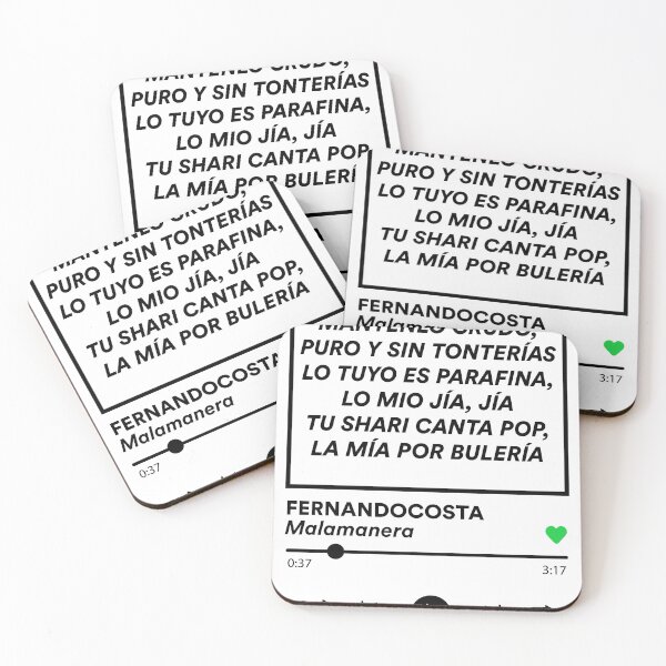 Aperçu de l'œuvre FERNANDOCOSTA - Chanson de Malamanera avec paroles créée et vendue par rebujito.