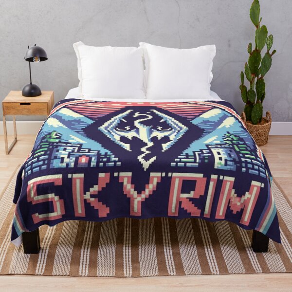 Item preview, Skyrim Castle Pixel Art designed and sold by Jake-Carter0.