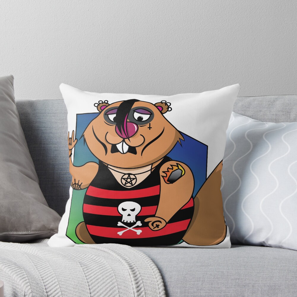 Item preview, Throw Pillow designed and sold by Inkryptix.