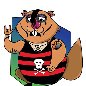 Artwork thumbnail, Goth Gopher by Inkryptix