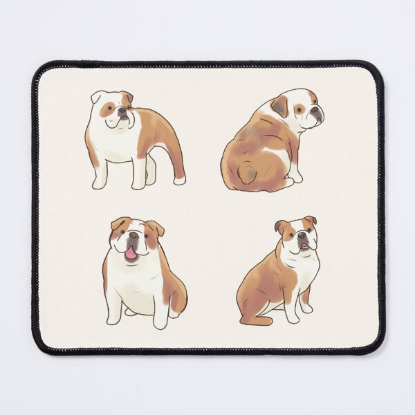 Item preview, Brown english bulldog pack  designed and sold by Artofmayara.