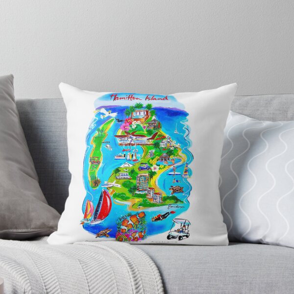 Item preview, Hamilton Island by Jane Kempe designed and sold by cinnamonsart.