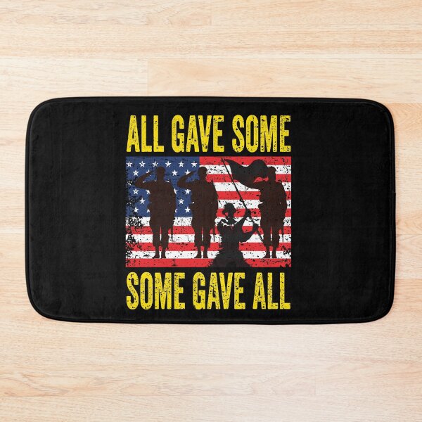 Item preview, Military Memorial Day All Gave Some Soldier USA Flag 4th of july designed and sold by BOUCHERIT amine.