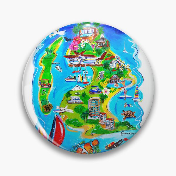 Item preview, Hamilton Island by Jane Kempe designed and sold by cinnamonsart.