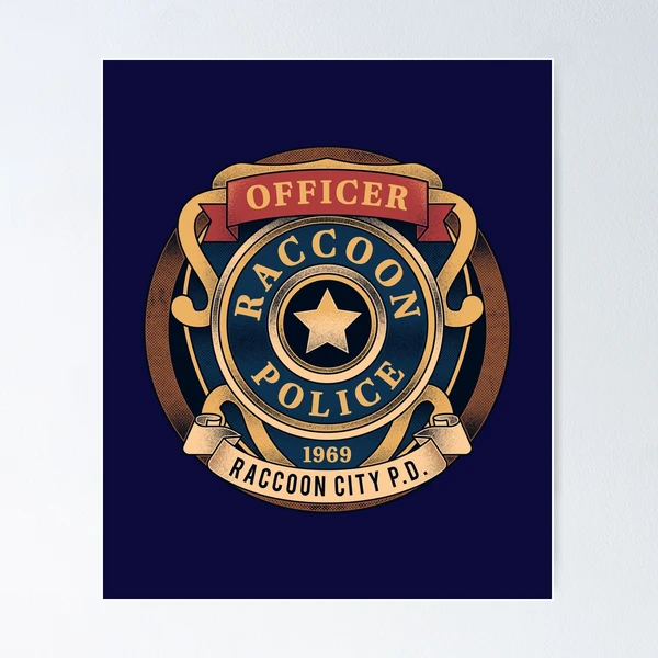 希少】バイオハザード RACCOON CITY POLICE BADGE BIOHAZARD Police