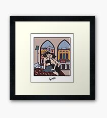 KISS BEIRUT Framed Print