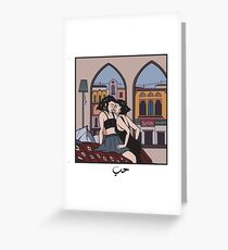 KISS BEIRUT Greeting Card