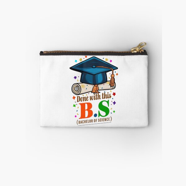 Item preview, Done With This BS Bachelor of Science GRADUATION designed and sold by DoodlrMob.