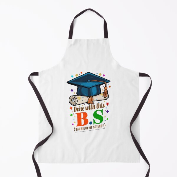 Item preview, Done With This BS Bachelor of Science GRADUATION designed and sold by DoodlrMob.