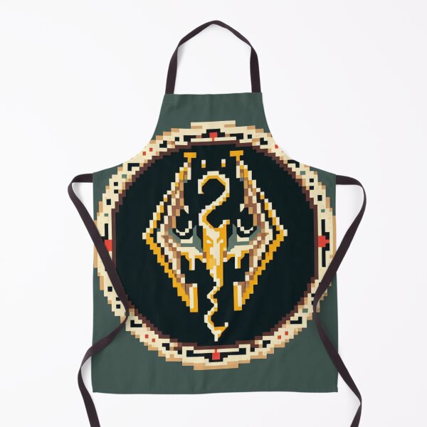 Item preview, Skyrim Golden Game Logo designed and sold by Jake-Carter0.
