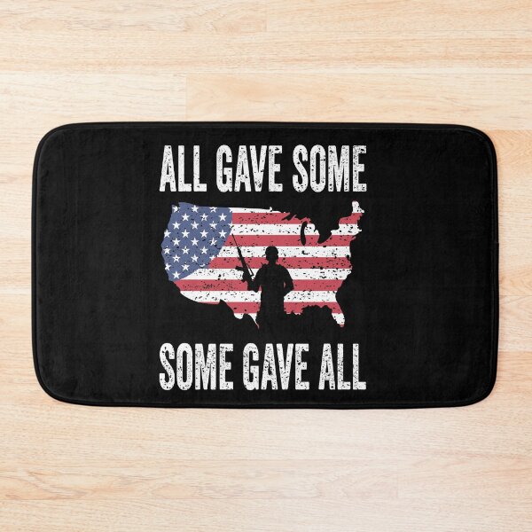 Item preview, Military Memorial Day All Gave Some Soldier USA Flag 4th of july designed and sold by BOUCHERIT amine.
