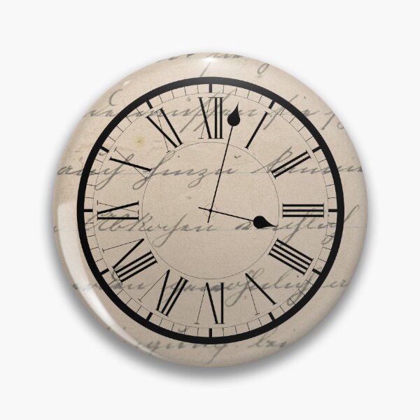 Item preview, Vintage Clock: Time Frozen in Handwritten Memories designed and sold by MisiuKolorowy.