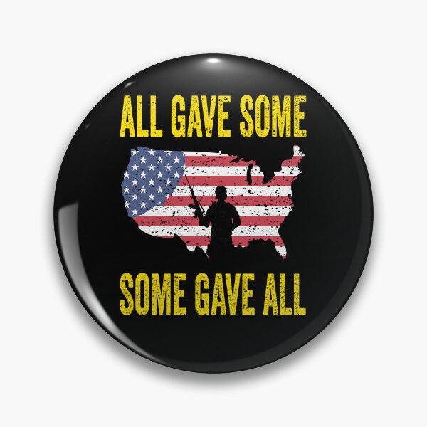 Item preview, Military Memorial Day All Gave Some Soldier USA Flag 4th of july designed and sold by BOUCHERIT amine.