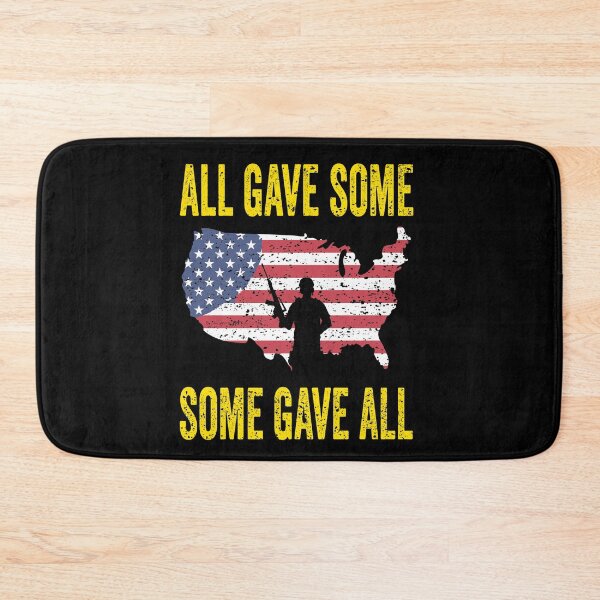 Item preview, Military Memorial Day All Gave Some Soldier USA Flag 4th of july designed and sold by BOUCHERIT amine.