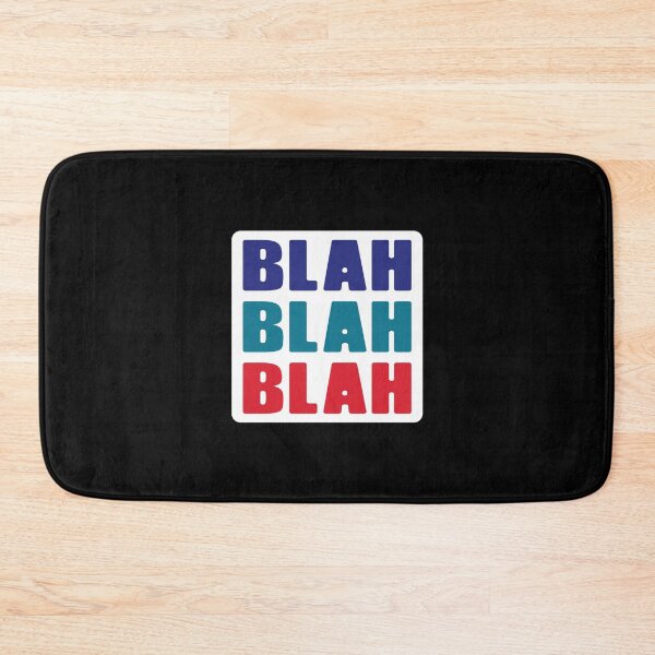 Item preview, blah blah blah sticker designed and sold by robnoble.
