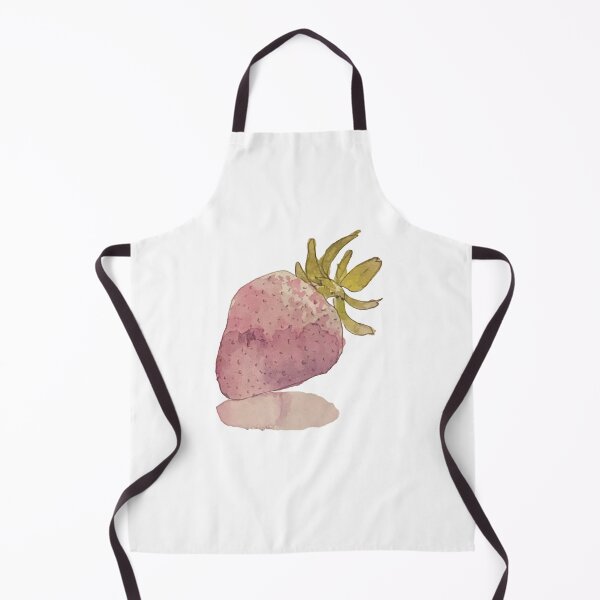 Item preview, watercolor strawberry designed and sold by Skaetlett.