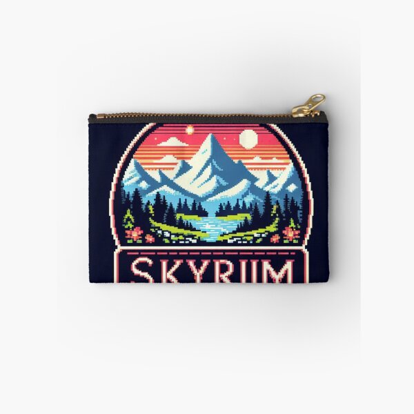 Item preview, Skyrim Beautiful Skyline Pixel Art designed and sold by Jake-Carter0.