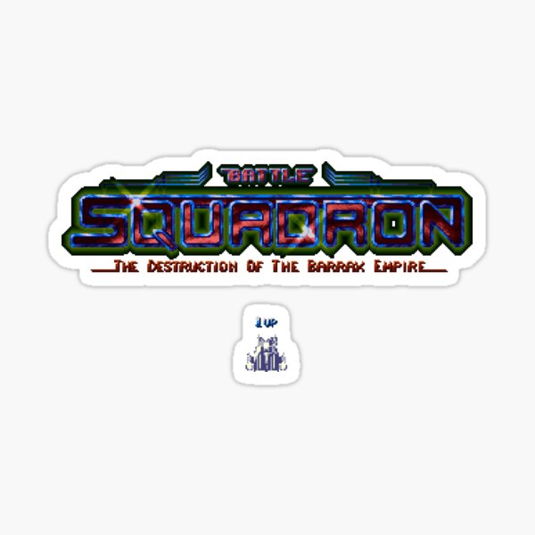 Artikel-Vorschau von Battle Squadron Spiel, designt und verkauft von Retr0Tshirts.