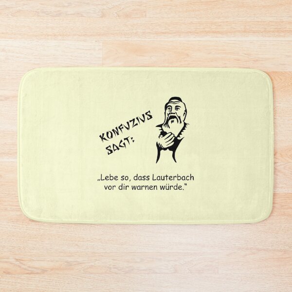 Item preview, Confucius says: Live in such a way that Lauterbach would warn you about designed and sold by ARTmanhART.