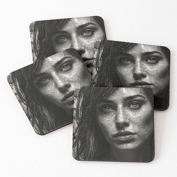 Item preview, Fractured Reality: A Mosaic of Emotive Beauty designed and sold by ArtComixHaven.