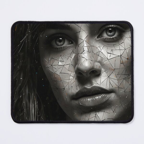 Item preview, Fractured Reality: A Mosaic of Emotive Beauty designed and sold by ArtComixHaven.