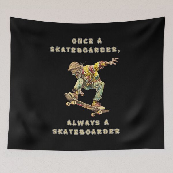 Item preview, Once A Skateboarder, Always A Skateboarder designed and sold by mirciashop.