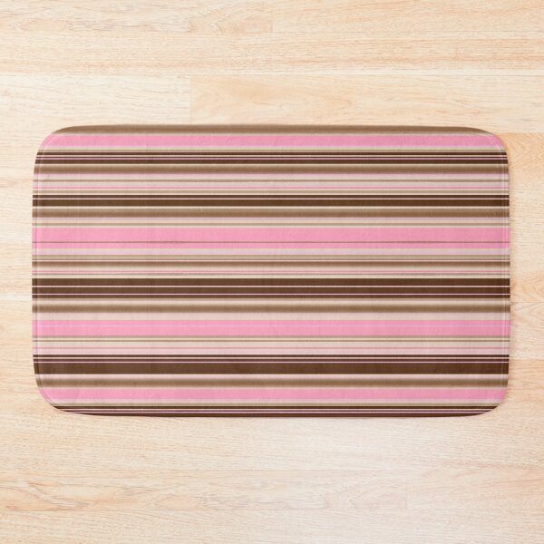 Item preview, Pink and Brown Mixed Stripes  designed and sold by JaygiesDesign.