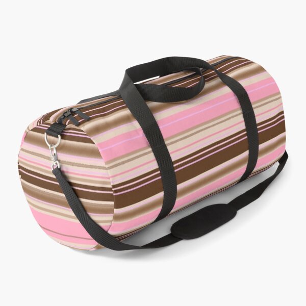 Item preview, Pink and Brown Mixed Stripes  designed and sold by JaygiesDesign.