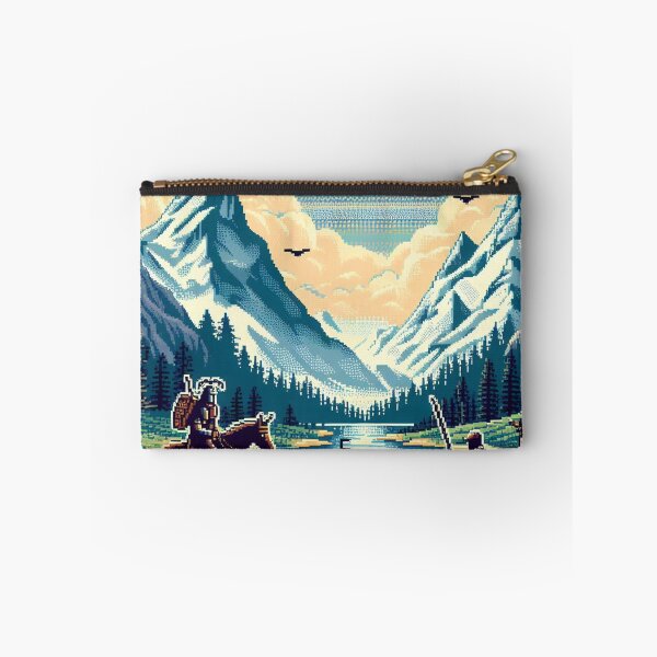 Item preview, Skyrim Mountains Pixel Art designed and sold by Jake-Carter0.