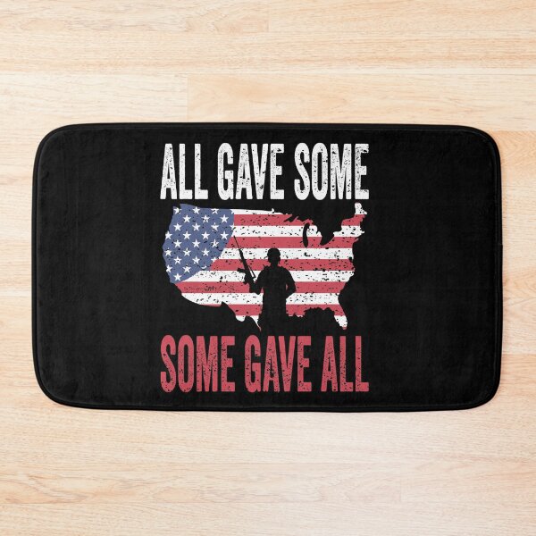 Item preview, Military Memorial Day All Gave Some Soldier USA Flag 4th of july designed and sold by BOUCHERIT amine.
